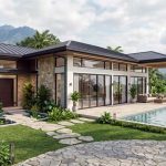 Desain Villa 1 Lantai
