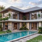 Desain Villa 2 Lantai