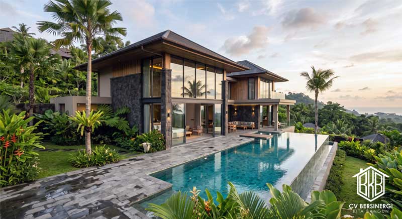 Desain Villa Kontemporer