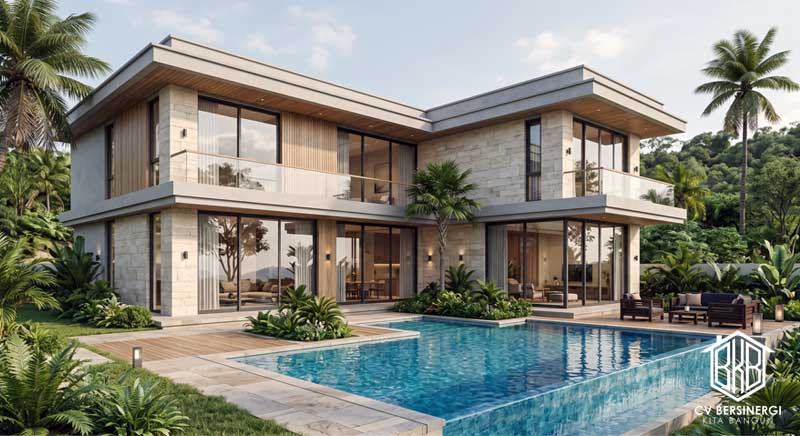 Desain Villa Mewah