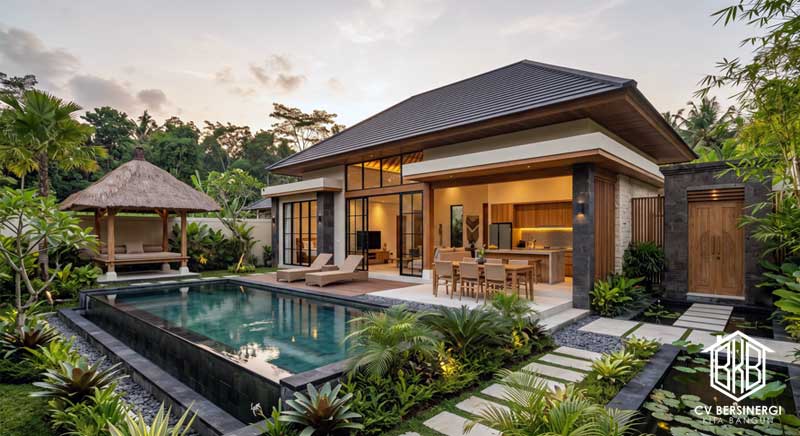 Desain Villa Minimalis Bali