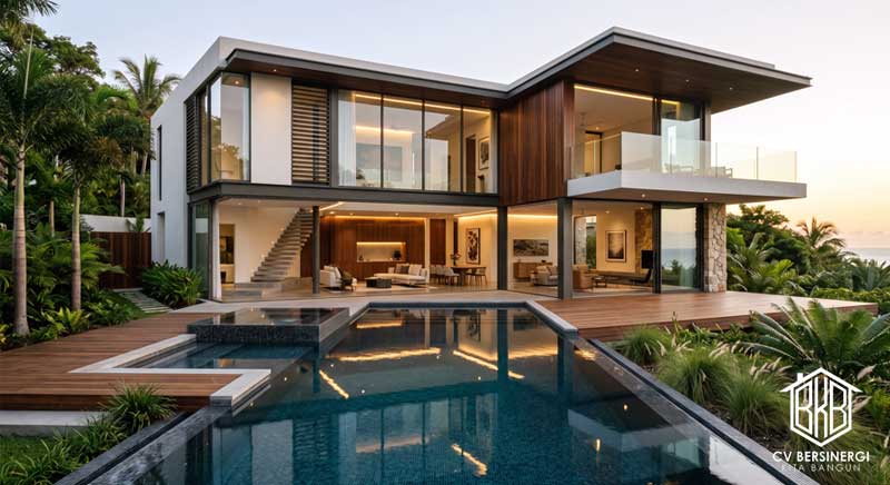 Desain Villa Minimalis Elegan