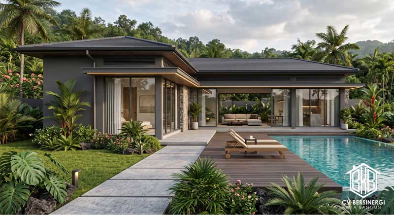 Desain Villa Minimalis