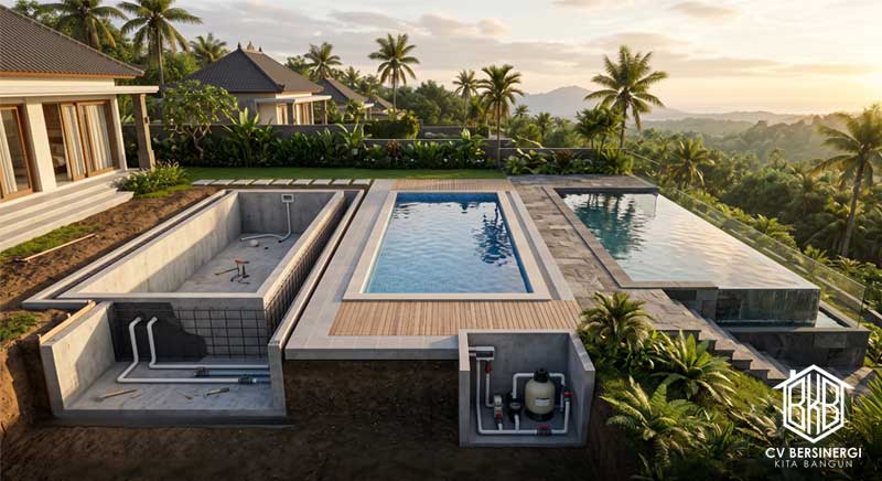 Faktor yang Memengaruhi Biaya Membuat Kolam Renang Villa