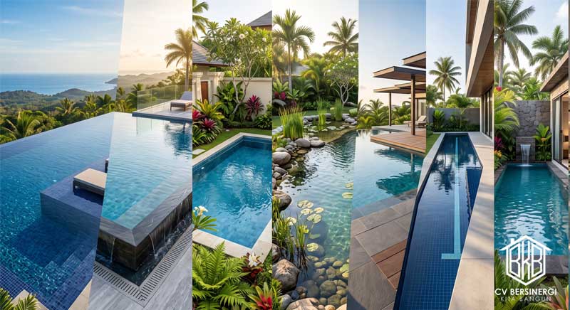 Jenis Kolam Renang Villa