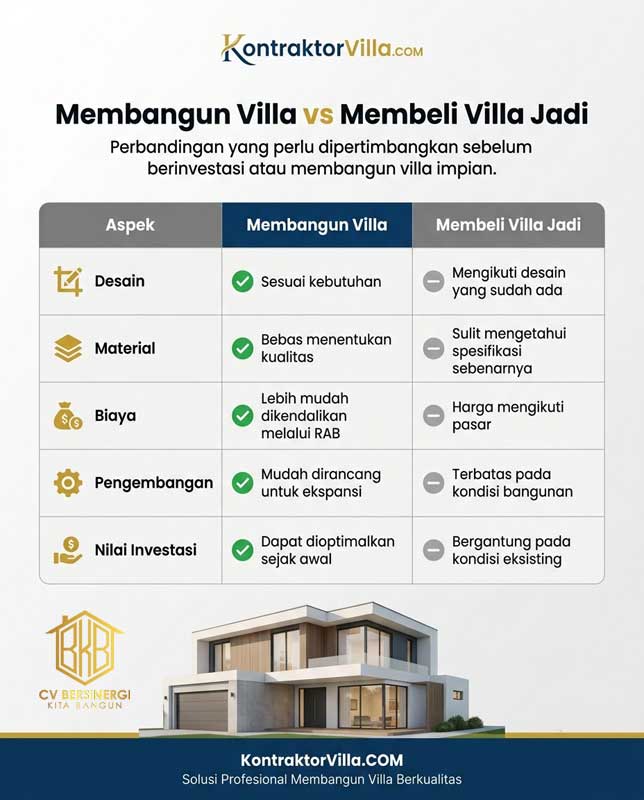 Membangun Villa